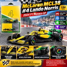Aydogan's Ayd 1/64 Mclaren MCL38 #4 Lando Norris 2024 F1 Monaco Gp