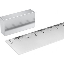 Neodyum Mıknatıs 40X20X10 mm - 1 Adet Çok Güçlü Çekim