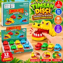 Aydogan's Ayd KZL-X023-79C Dıscı Set Kucuk Boy 12 Lı Stand Timsah Dişçi 1 Adet Fiyatıdır