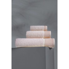 Tabea Home Karlina Model 3'lü Banyo Seti Somon