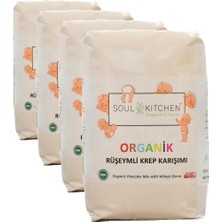 Soul Kıtchen Organik Rüşeymli Krep Karışımı 250GR (4 Paketi)