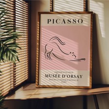 Picasso Çerçevesiz Poster, Modern Dekoratif Çerçevesiz Poster, Tablo, Picasso-4, 30 x 40