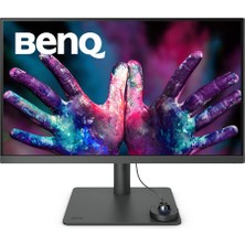 PD2705U Grafik Monitörü (Aqcolor Teknolojisi, 27 Inç, 4K Uhd, Ips, P3 Renk Alanı, Usb-C Şarj, Dp/hdmı, Kvm, Donanım Kalibre Edilmiştir, Yüksekliği Ayarlanabilir), MacBook Uyumlu