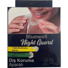 Night Guard Diş Koruma Aparatı – Gece Diş Sıkma ve Gıcırdatma Koruyucu – Şeffaf ve Şekil Verilebilir Night Guard + Saklama Kutusu