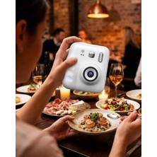 Marvielle Mini Çocuk Fotoğraf Makinesi Baskı Özellikli Video Çekim 4 Kağıt Rulo Hediy - Akıllı Kamera