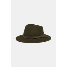 Helene Berman Dark Khaki Hat