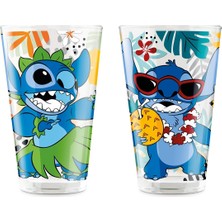 Egan Italy Disney Stitch 2'li Cam Bardak Seti