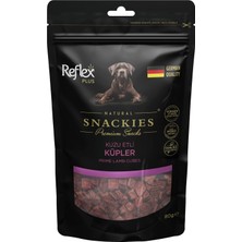 Kawin Ref Lex Snackies Kuzu Küp Kurutulmuş Et Köpek Ödülü 80GR