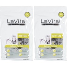 Kawin La Vital Somonlu Yavru Kedi Maması 1,5kg (2 Paketi)