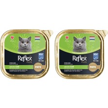 Kawin Ref Lex Plus Pate Balıklı Kısır Kedi Konservesi 85 gr 2li Paket