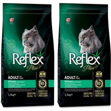 Kawin Ref Lex Plus Urinary Tavuklu Kuru Kedi Maması 1,5 kg (2 Paketi)
