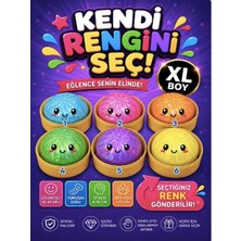 ODN  Eğlen! – Çin Mantısı Squishy Dumpling Simli Jel Top Xl Boy Sukuşi | 1 Adet