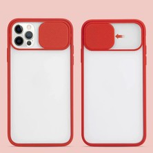 Ally Iphone 12 Pro 6.1 Kamera Koruyucu Sürgülü Şeffaf KILIF-(5775)