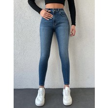 Mara Branco Kadın Skinny Denim Pantolon
