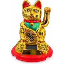Lovesta Home Güneş Enerjili Sallanan Şans Kedisi - Maneki Neko ALK6161