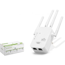 Meks Yüksek Performanslı Wifi Repeater 1200 Mbps Dual Band Beyaz