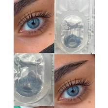 Derma Premium Newriris Blue Mavi Renkli  Göz Kirpik Lensi