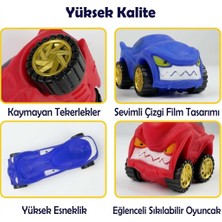 Meks Esnek Sıkılabilir Araba Seti - Fidget 2 Li  - 1 Adet
