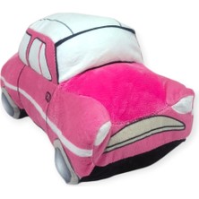 Ethab Ticaret Uyku Arkadaşı -Yumuşak Peluş Araba 26 cm - Pembe - 1 Adet