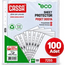 MEDEVRELF Cassa Poşet Dosya Eco 30 Mikron 100'LÜ
