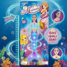 Bucuks Sihirli Deniz Kızı Işıklı Bebek - Mor - 1 Adet
