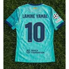 Mmt Spor Barcelona 2027 Lamine Yamalll Yeni Sezon Deplasman Mavi Yetişkin Forması
