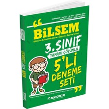 Akademi Yayınları Zeki Çocuk 3. Sınıf Bilsem 5 Li Deneme Seti Örnek Akademi