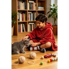 Marvielle Giyilebilir Hoodie Battaniye Çocuk Boy 5-11 Yaş - Bebek & Çocuk Battaniyesi