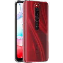 Xiaomi Redmi 8 Için Kılıf Transparent Soft Beyaz [redmi 8 ile Uyumlu Kılıf - Beyaz]