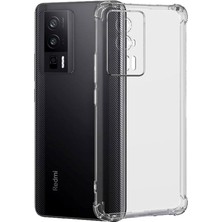 Xiaomi Poco F5 Pro Uyumlu Darbe Önleyici Sararmaya Dayanıklı Airbag Korumalı Ultra Slim Tpu Şeffaf Silikon Kılıf (Şeffaf, Xiaomi Poco F5 Pro)