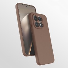 Xiaomi Mi 15T Pro ile Uyumlu Kılıf Premier Silikon Kapak,mi 15T Pro ile Uyumlu Kılıf ve Pürüzsüz Dış Yüzey Silikon Kılıf, Ultra Ince Yapılı Kılıf Esnek Silikon Premier Arka Kapak Kahverengi