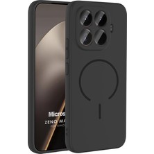 Xiaomi 17T Için Kılıf Zeno Magsafe Siyah [17T ile Uyumlu Kılıf - Siyah]