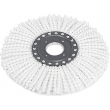 Home Döner Vileda Yedek Mop Ucu Mikrofiber Temizlik Bezi 35 cm Tüm Modellerle Uyumlu Vileda Başlığı Döner Mop Bezi Yedek Parça Kolay Tak Çıkar Spın Püskülü