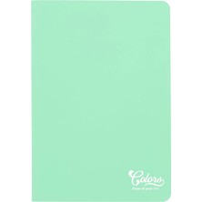 Colors A4 60 Yaprak Kareli Defter, Yeşil
