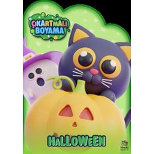 İthaki Yayınları Halloween Zamanı – Çıkartmalı Boyama Kitabı