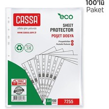 Poşet Dosya Eco 30 Mikron 100'LÜ Paket