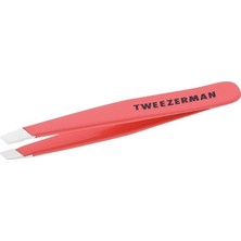 Mini Slant Tweezer Geranium - Cımbız