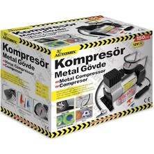 Metal Kompresör | Araç Lastik ve Hava Basınçlandırma Cihazı