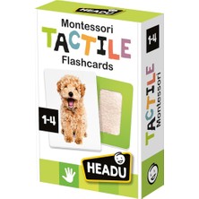 Flashcards Tactile Montessori (1-4 Yaş)