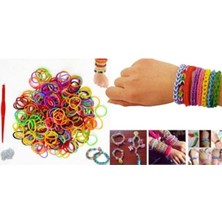 Örgü Bileklik ve Kolye Yapma (Yapım) Seti 3 Paket Loom