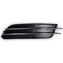 Tampon Sağ Sis Farı Kapağı Krom Çıtalı 4G0807682F Audi A6 ile Uyumlu 2012-2014