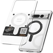 Magsafe Özelliği Kazandırma Aparatı Magnet Ring Plate Mag Fit Siyah - ACP06106 (Spigen Tr Garantili)