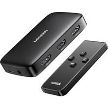 HDMI Anahtarı 4K 3'ü 1 Arada HDMI Ayırıcı UHD Tv Çubuğu, Hdtv, Dizüstü Bilgisayar Ps4, X-Box'ı Destekler