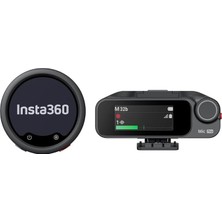 Mic Pro (1 Tx + 1 Rx), Kablosuz Mini Lavalier Mikrofon, Iphone/kamera/android Için, Video Kayıt, Bluetooth, Özelleştirilebilir E-Mürekkep Ekranı, 3 Mikrofon Dizisi, Lightning Cihazlarıyla