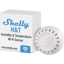 H&t Beyaz | Wi-Fi Akıllı Termometre Higrometre | Nem ve Sıcaklık Sensörü, Ios Android Uygulaması ve Veri Depolama | Ev Otomasyonu