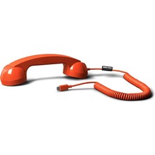 Union Pop Phone–retro Telefon Konsolu Mikrofon ve Hoparlör Ile, Iphone, Ipad, Tablet Için Usb-C, S25, Flip 7, Fold 7 –hibrit Çalışma, Aramalar, Görüntülü Konferanslar, Toplantılar (Kırmızı