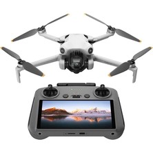 Mini 4 Pro, Djı Rc 2 Ekranlı Kumandalı, 249 Gr, 4K Çekim, Drone, Gri