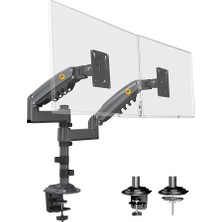 Bayou Nb H180 Çift Kol 17-35 Inch Amortisörlü 2-9 kg Profosyonel Monitör Standı