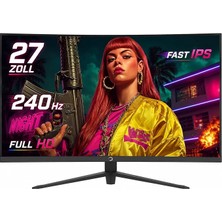 Sonic V40 27″ 240Hz 0.5ms Fast IPS Fhd Rgb Gaming Monitör (Sıfır Ölü Piksel Garantili)