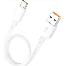 USB Ios Kablo 30 cm Şarj ve Data Kablosu 18W 3.1 Amper Hızlı Şarj Kablosu Carplay Qc3.0 (Type C Android)